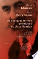 De quelques formes primitives de classification