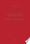 De ratione communi omnium linguarum et literarum commentarius