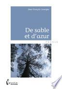 De sable et d'azur