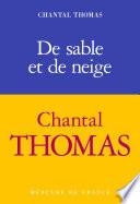 De sable et de neige