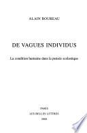De vagues individus