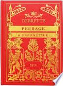 Debrett's Peerage and Baronetage 2019