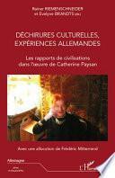 Dechirures culturelles, expériences allemandes