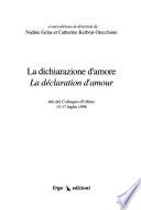 Déclaration d'amour