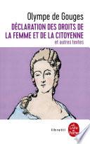 Déclaration des droits de la femme et de la citoyenne