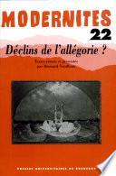 Déclins de l'allégorie?