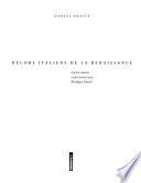 Décors italiens de la Renaissance