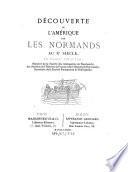 Découverte de l'Amérique par les Normands au Xe siècle