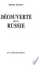 Découverte de la Russie