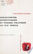 Découvertes scientifiques et pensée politique au XIXe siècle