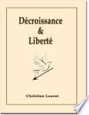 Décroissance et Liberté