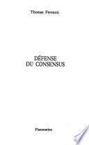 Défense du consensus