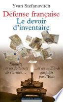 Défense française, le devoir d'inventaire