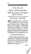 Défenses du beau séxe ou mémoires historiques philosophiques et critiques, pour servir d'apologie aux femmes