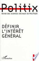 Définir l'intérêt général