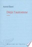 Déjà l'automne
