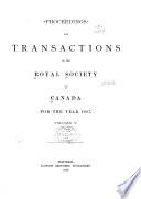Déliberations Et Mémoires de la Société Royale Du Canada
