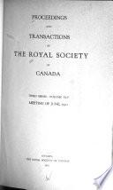 Déliberations Et Mémoires de la Société Royale Du Canada