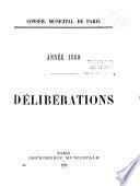 Déliberations