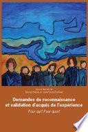 Demandes de reconnaissance et validation d'acquis...