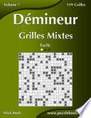 Démineur Grilles Mixtes - Facile - Volume 7 - 159 Grilles