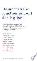Démocratie et fonctionnement des Églises
