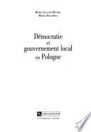 Démocratie et gouvernement local en Pologne