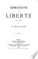 Démocratie et liberté (1861-1867)