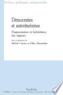 Démocraties et autoritarismes