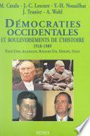 Démocraties occidentales et bouleversements de l'histoire, 1918-1989
