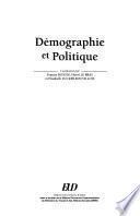 Démographie et politique
