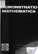 Demonstratio mathematica