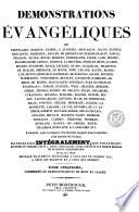 Démonstrations évangéliques de Tertullien, Origène, Eusèbe, ...
