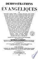 Démonstrations évangéliques de Tertullien, Origène, Eusèbe, ...