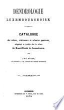 Dendrologie Luxembourgeoise