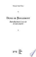 Denis de Rougemont