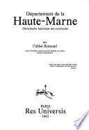 Département de la Haute-Marne
