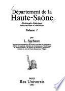 Département de la Haute-Saône: Communes de A à Lo
