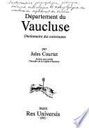 Département du Vaucluse