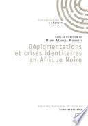Dépigmentations et crises identitaires en Afrique noire