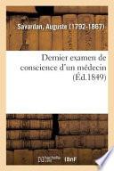 Dernier Examen de Conscience d'Un Médecin