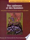 Des animaux et des hommes