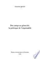 Des camps au génocide