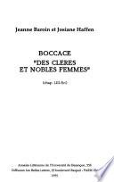 Des cleres et nobles femmes