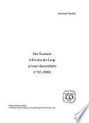 Des Écossais à Rivière-du-Loup et leurs descendants, 1763-2004