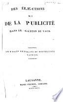 Des élections et de la publicité dans le canton de Vaud