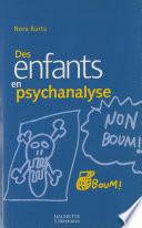 Des enfants en psychanalyse