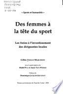 Des femmes à la tête du sport