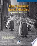 Des femmes dans l'histoire en Belgique, depuis 1830