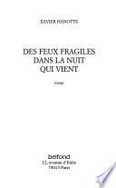 Des feux fragiles dans la nuit qui vient